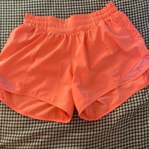 Sunset Pink Lululemon Hotty Hot Shorts